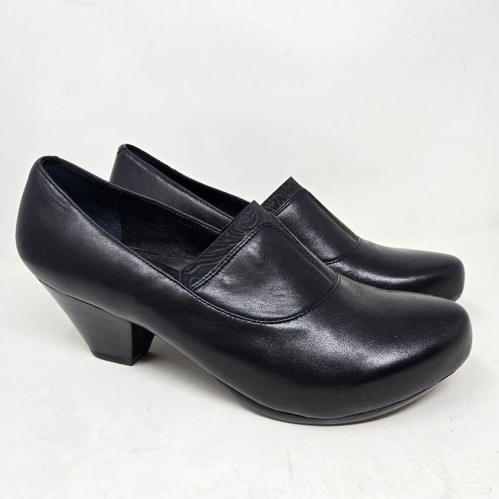 DANSKO Womens Beatrix Nappa Classic Pump Cuban Heels Shoes Size 40 EU | US 9.5